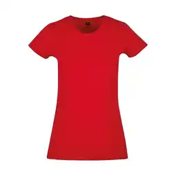 Decathlon Dames Basic TShirt (Stad Rood) aanbieding