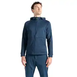 Decathlon Heren Shielding Fleece Hooded Jacket (Maanlicht Denim) aanbieding