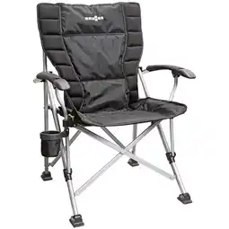 Decathlon Campingstoel Raptor NG 2.0 tuinvouwstoel 3D-gepolsterd staal 120 kg aanbieding