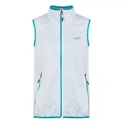Decathlon Dames Bodywarmer (Wit/Tahoe Blauw) aanbieding