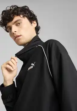 Decathlon Geweven trainingspak met biezen voor heren PUMA Black aanbieding