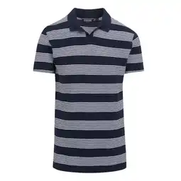 Decathlon Heren Tempete Stripe Poloshirt (Marine / Wit) aanbieding
