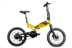 Decathlon Mistral Evo Line Gele Opvouwbare Elektrische Fiets aanbieding