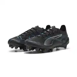 Decathlon ULTRA 5 ULTIMATE FG voetbalschoenen PUMA Black Silver Bright Aqua Metallic Blue aanbieding