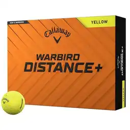 Decathlon Callaway New Warbird Distance+ 25, Balles de golf, Jaune aanbieding
