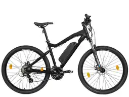 Decathlon Villette le Sommet, e-MTB 13Ah 24sp 27.5 inch zwart aanbieding