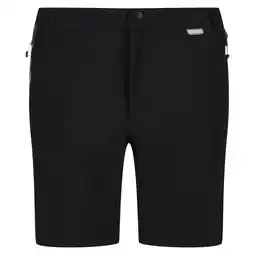 Decathlon Heren Berg II korte broek (Zwart/India Grijs) aanbieding