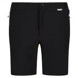 Decathlon Heren Berg II korte broek (Zwart/India Grijs) aanbieding