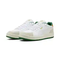 Decathlon Court Classico Sport sneakers, uniseks PUMA Warm White Archive Green aanbieding