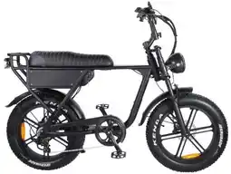Decathlon Ouxi C63 Fatbike inc alarm en voetsteuntjes aanbieding