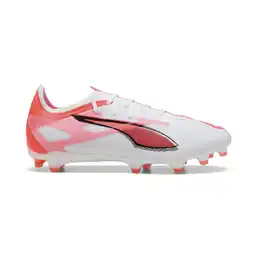 Decathlon Puma Ultra 5 Match Fg/ag Voetbalschoenen Wit En Oranje aanbieding