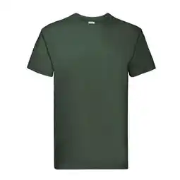 Decathlon Unisex Super Premium Tshirt voor volwassenen (Fles groen) aanbieding