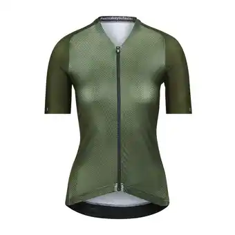 Decathlon Fietsshirt Dames - Groen - Icon Coldblack aanbieding