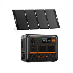 Decathlon KIT BLUETTI AC60P Powerstation met 200W zonnepaneel aanbieding