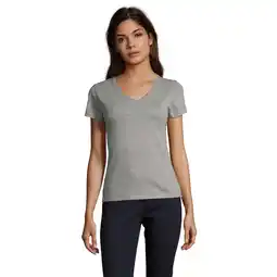 Decathlon Dames Imperial V Hals Tshirt (Grijze Melange) aanbieding