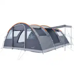 Decathlon Tunneltent Gotland 6 Sleeper Protect - 6 persoons - Ingenaaide grondzeil aanbieding