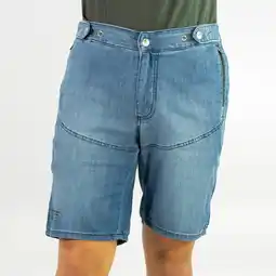 Decathlon Pantalón Mountain Bike (MTB) Ride Jeans Stone Unisex aanbieding