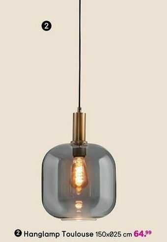 Leen Bakker Hanglamp toulouse aanbieding