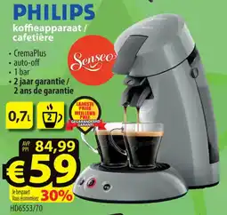 ElectroStock Philips koffieapparaat / cafetière aanbieding