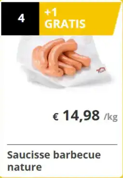 Renmans Saucisse barbecue nature aanbieding