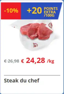 Renmans Steak du chef aanbieding