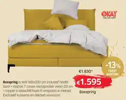 BE-Okay Boxspring aanbieding