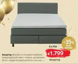 BE-Okay Boxspring aanbieding