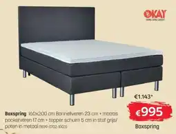 BE-Okay Boxspring aanbieding