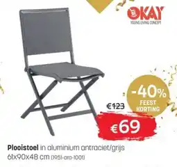 BE-Okay Plooistoel aanbieding