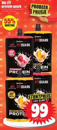 Dirk XXL FIT protein quark aanbieding