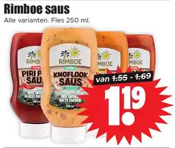 Dirk Rimboe saus aanbieding