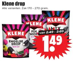 Dirk Klene drop aanbieding