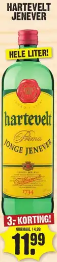 Dirk Hartevelt jenever aanbieding