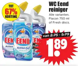 Dirk WC Eend reiniger aanbieding