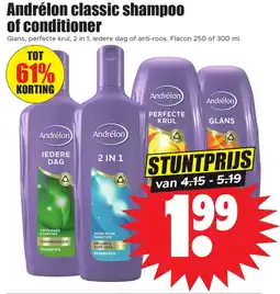 Dirk Andrélon classic shampoo of conditioner aanbieding