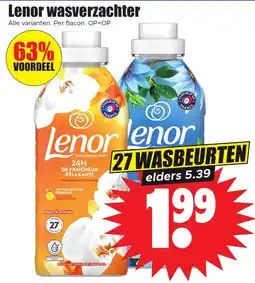 Dirk Lenor wasverzachter aanbieding