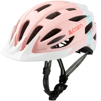 Decathlon Fusion helm heren/dames fiets pink aanbieding