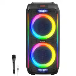 Decathlon Bluetooth Speaker Party Box - Discolichten - BPS458 aanbieding