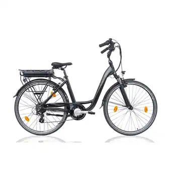 Decathlon Le Bonheur AM 2.3, elektrische damesfiets, 28 inch, 7 sp, grijs aanbieding