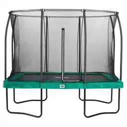 Decathlon Trampoline - Comfort Edition - 305 x 214 cm - Rechthoekig Groen aanbieding