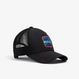 Decathlon Beachvolleybalpet voor volwassenen BVCAP truckermodel zwart aanbieding