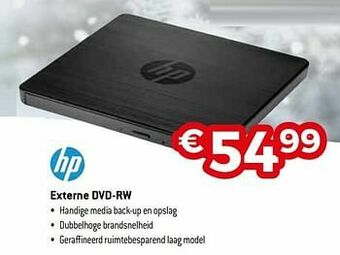 Exellent Hp externe dvd-rw aanbieding
