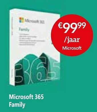 Selexion Microsoft 365 family aanbieding