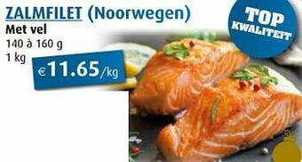 Aronde Zalmfilet met vel aanbieding