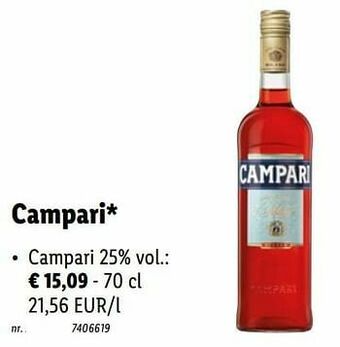Lidl Campari aanbieding