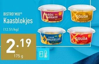 ALDI Kaasblokjes aanbieding