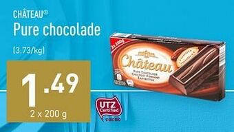 ALDI Pure chocolade aanbieding