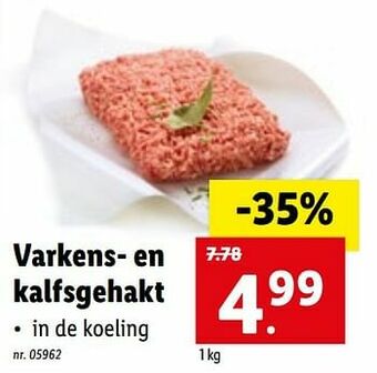 Varkens- en kalfsgehakt