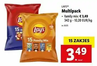 Lidl Multipack family mix aanbieding
