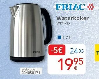 Eldi Friac Waterkoker aanbieding